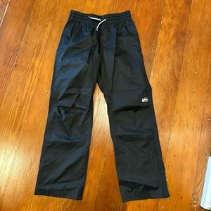 REI kids rain pants